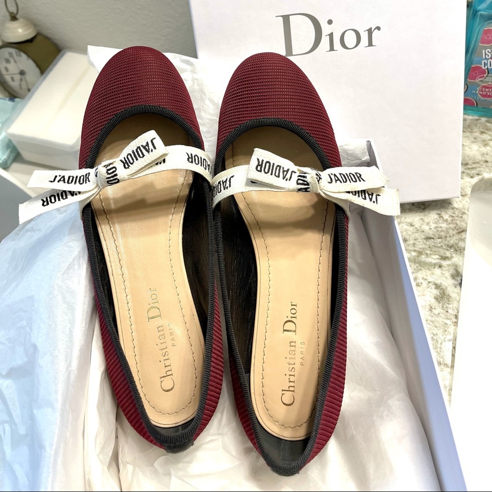 Miss J’Adior Bow Accents Mary Jane Flats - Picture 2 of 5